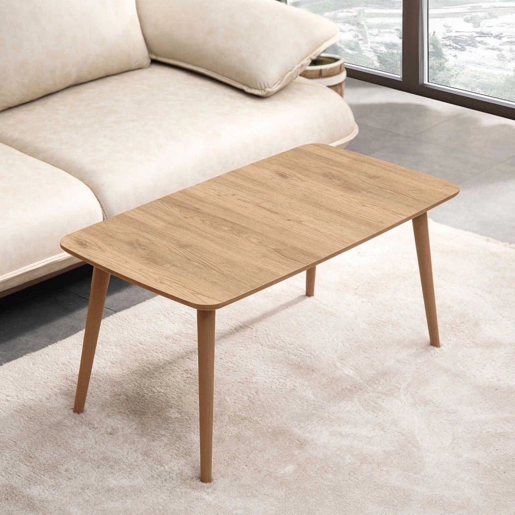 Tavolino in legno "Luci" 100 x 53 x 45 cm - Rovere