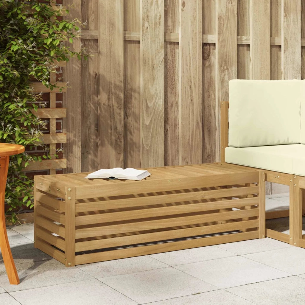 Panca da esterno Bianco 115 x 43 x 37 cm 901691