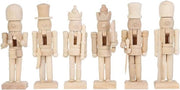 Decorazione di Natale in Legno Figura Soldato 20 cm Ornamenti di Natale