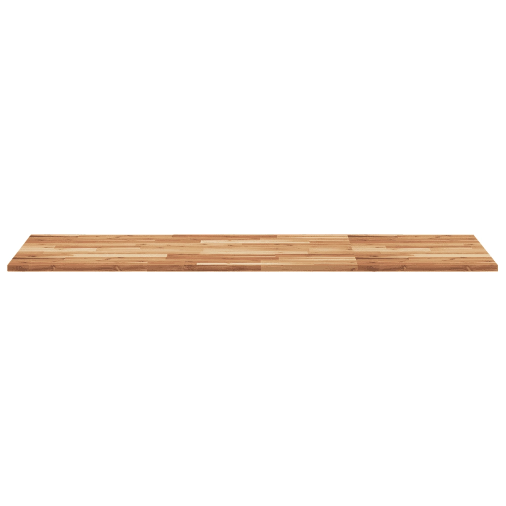 vidaXL Piano da Bagno Finitura a Olio 140x60x2 cm in Legno di Acacia
