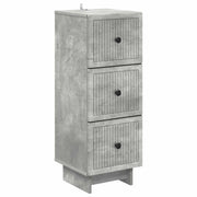 Mobile con Cassetti Grigio Cemento 33 x 34,5 x 90 cm