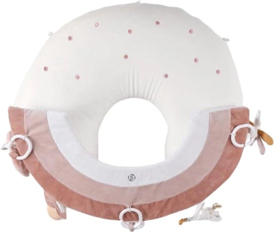 Cuscino di Attività per Bambini - Cuscino per Tummy Time - Giocattoli per Bambini - Regalo per la Maternità - Regalo per Festa di Nascita - Cuscino per Tummy Time - Cuscino per Bambini in Posizione Prone