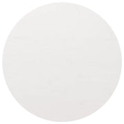 Piano Tavolo Bianco Ã˜90x2,5 cm in Legno Massello di Pinocod mxl 126911