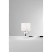 LAMPADA DA TAVOLO EMERALD E14 H25CM VETRO.