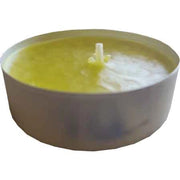 KIT CANDELE ALLA CITRONELLA Ø cm 6x2,5h - confezione 6 pezzi