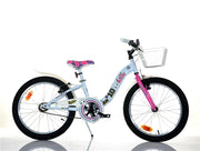 BICICLETTA 20 POLLICI LOL SURPRISE GIRL BIANCA E ROSA CON CESTINO