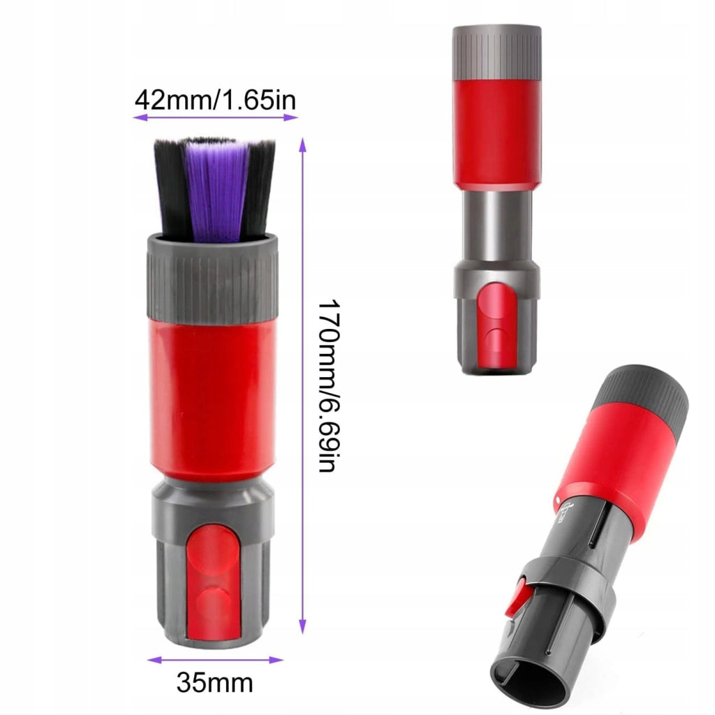 Spazzola per Polvere compatibile con Aspirapolvere Dyson V8 V10 V11 V12 V15 – Setole PBT Antistatiche 0