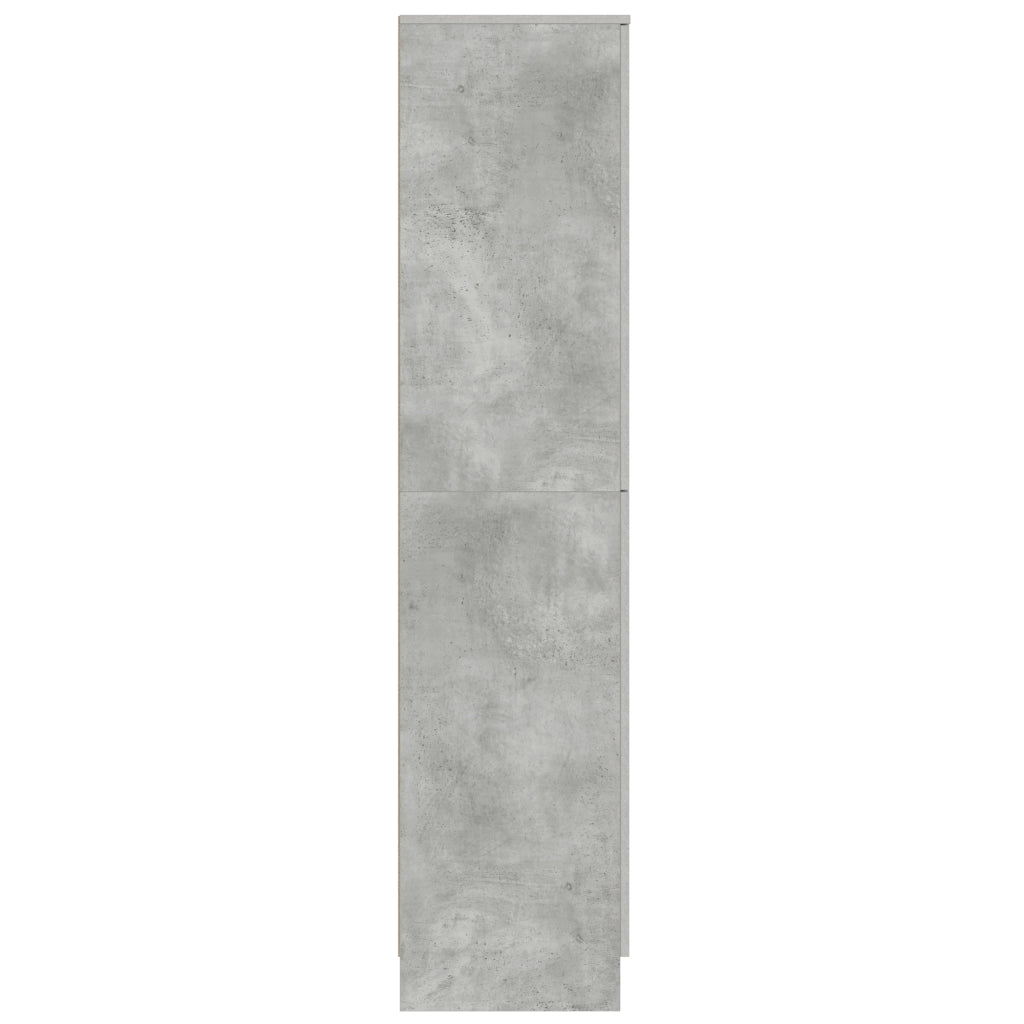 Mobile Buffet Grigio cemento MDF con laminato effetto cemento