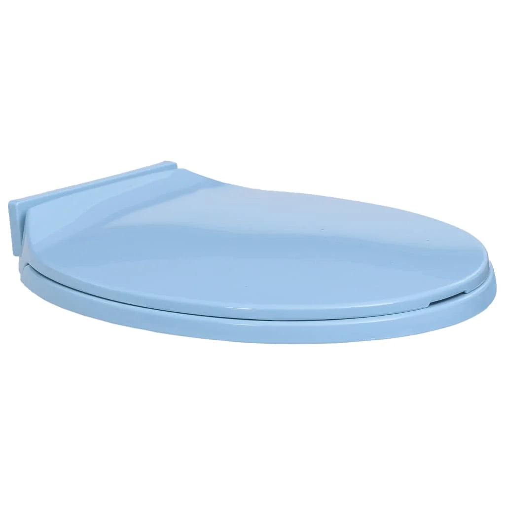 Sedile WC ovale blu con chiusura ammortizzata 02_0002923