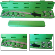 Trade Shop - Chiave Chiavi Tendi Cinghia Tendicinghia 9 Pz Metrica Poligonale Da 12 A 19 -