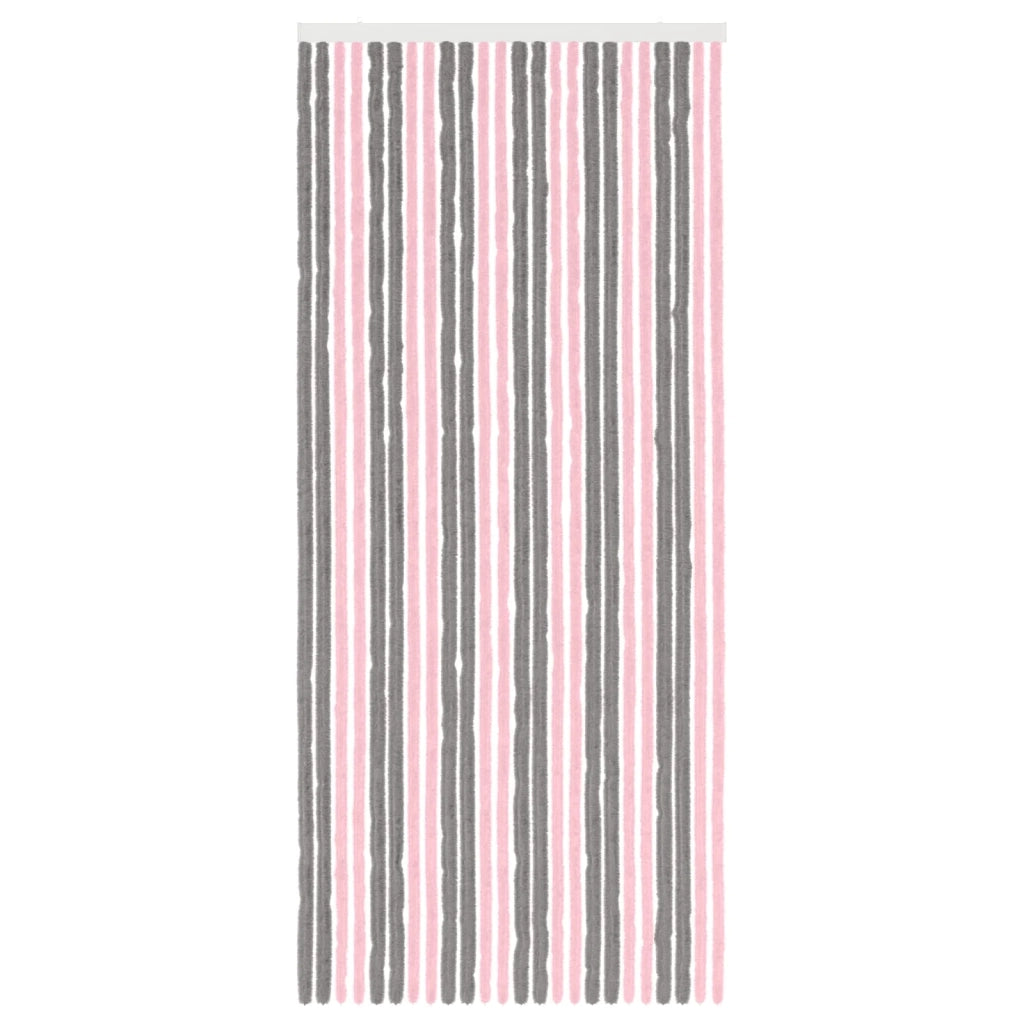 Tenda per insetti in chenille Grigio Argento e Rosa 42034443