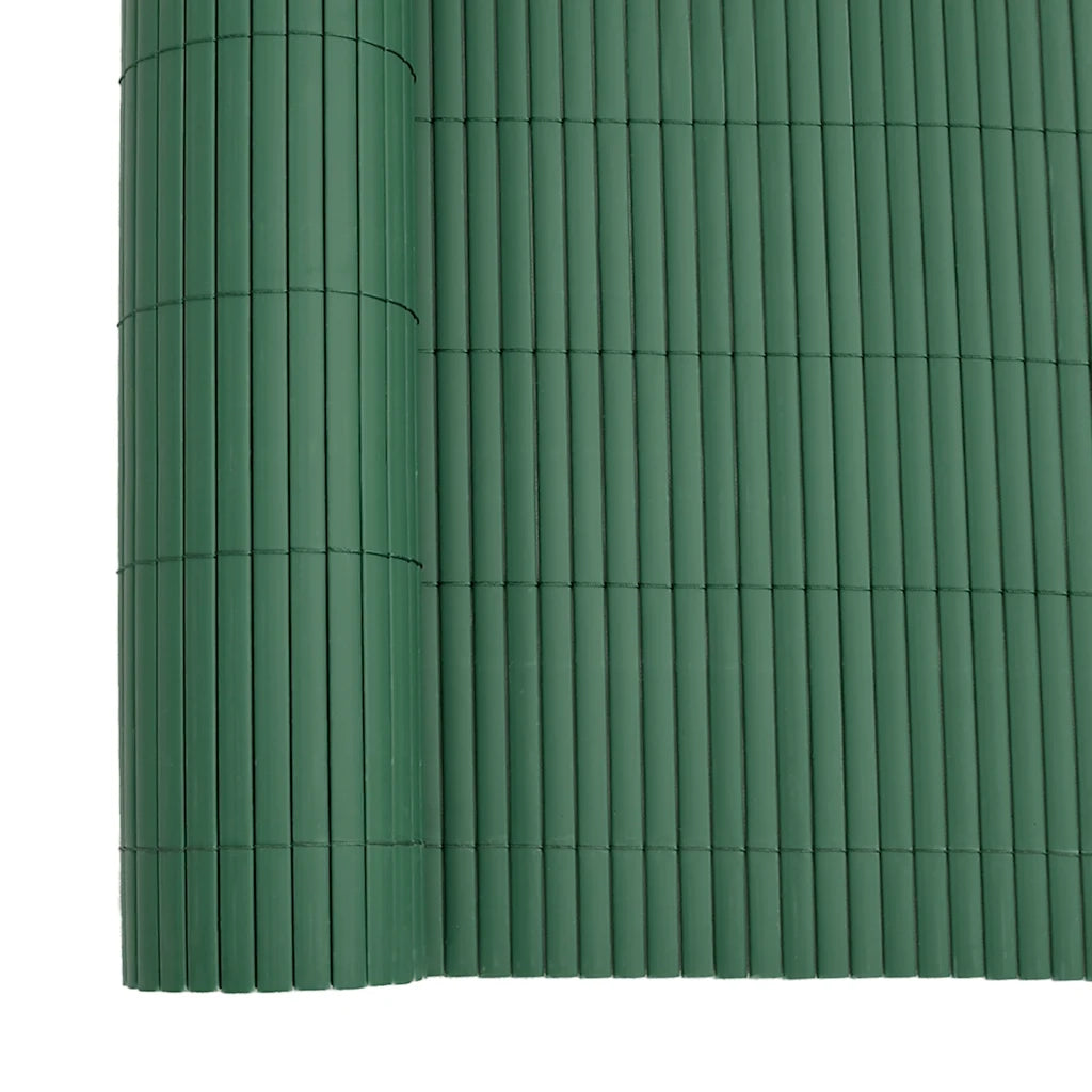 Recinzione da Giardino Bifacciale Verde 1,8x5 m in PVC
