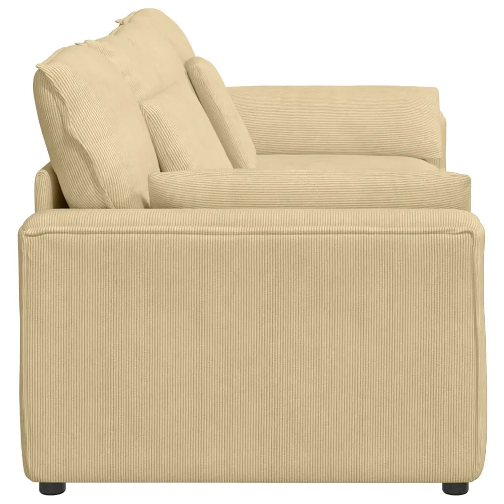Divano Modulare con Cuscini Verde Grigio