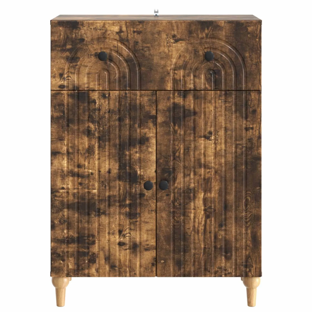 Credenza Rovere Fumo 66 x 34,5 x 90 cm Legno ingegnerizzato 894180