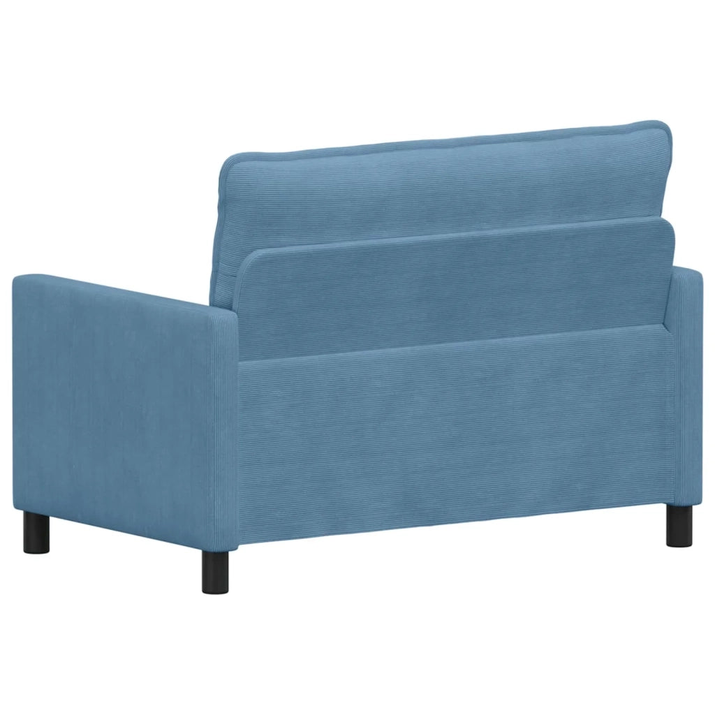 Divano Blu 126 x 81 x 87,5 cm Tessuto