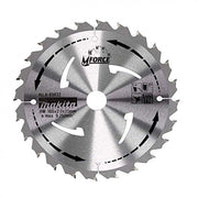 Lama taglio legno per sega circolare/affondamento Makita D.165mm foro 20mm - A89632