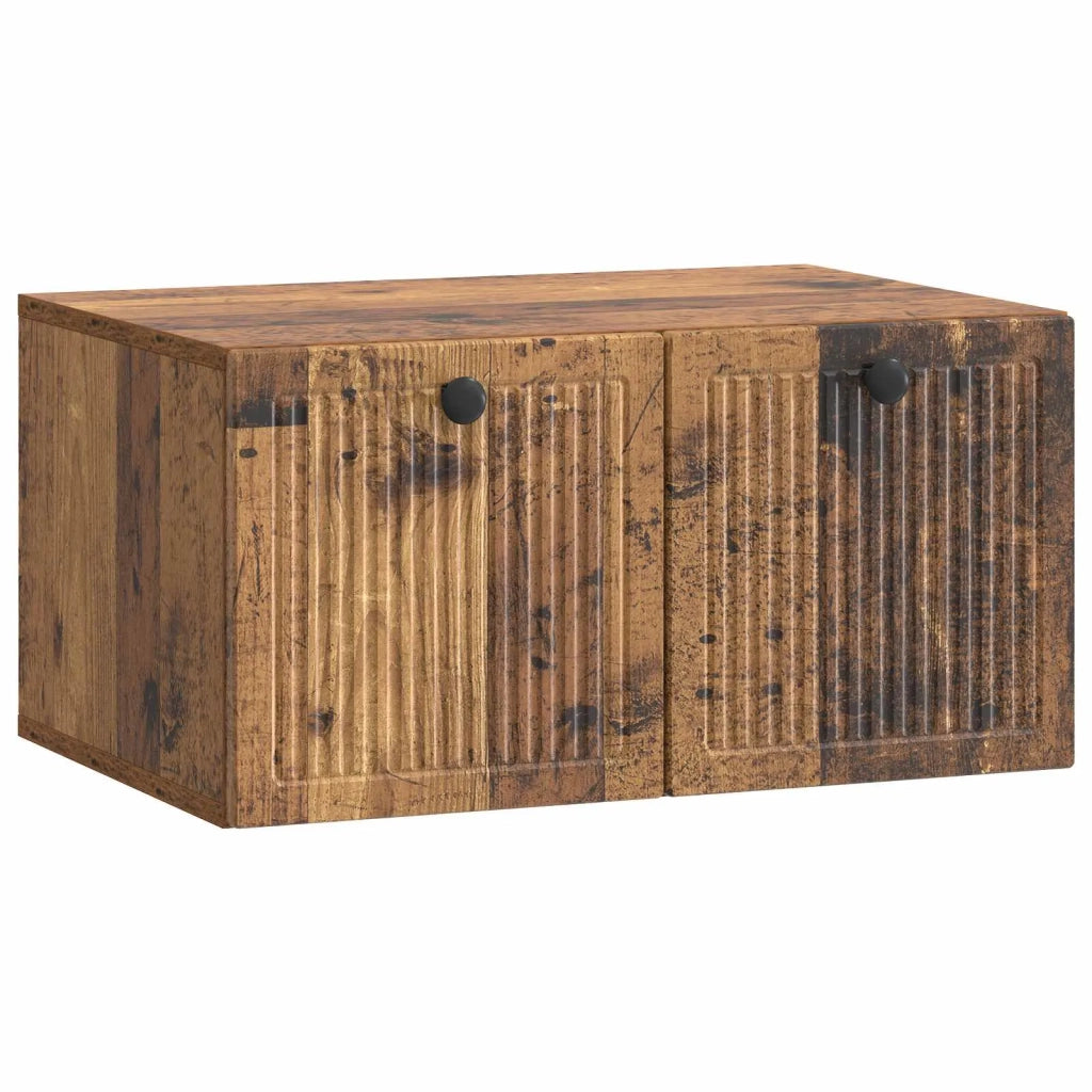 Mobile Porta TV da Muro Legno antico 59,5 x 41 x 30 cm 898003