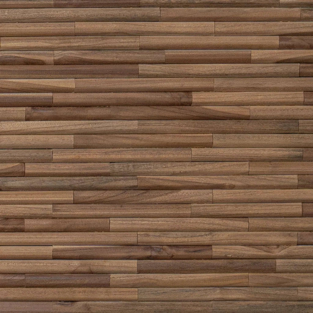Testiera Naturale Legno di teak solido