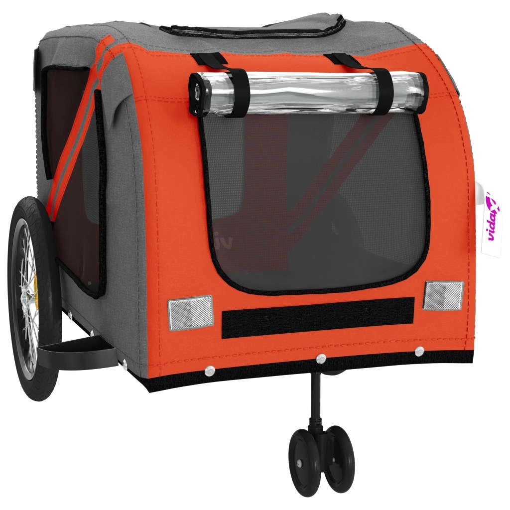 Rimorchio/carrello per animali domestici arancione 02_0044329