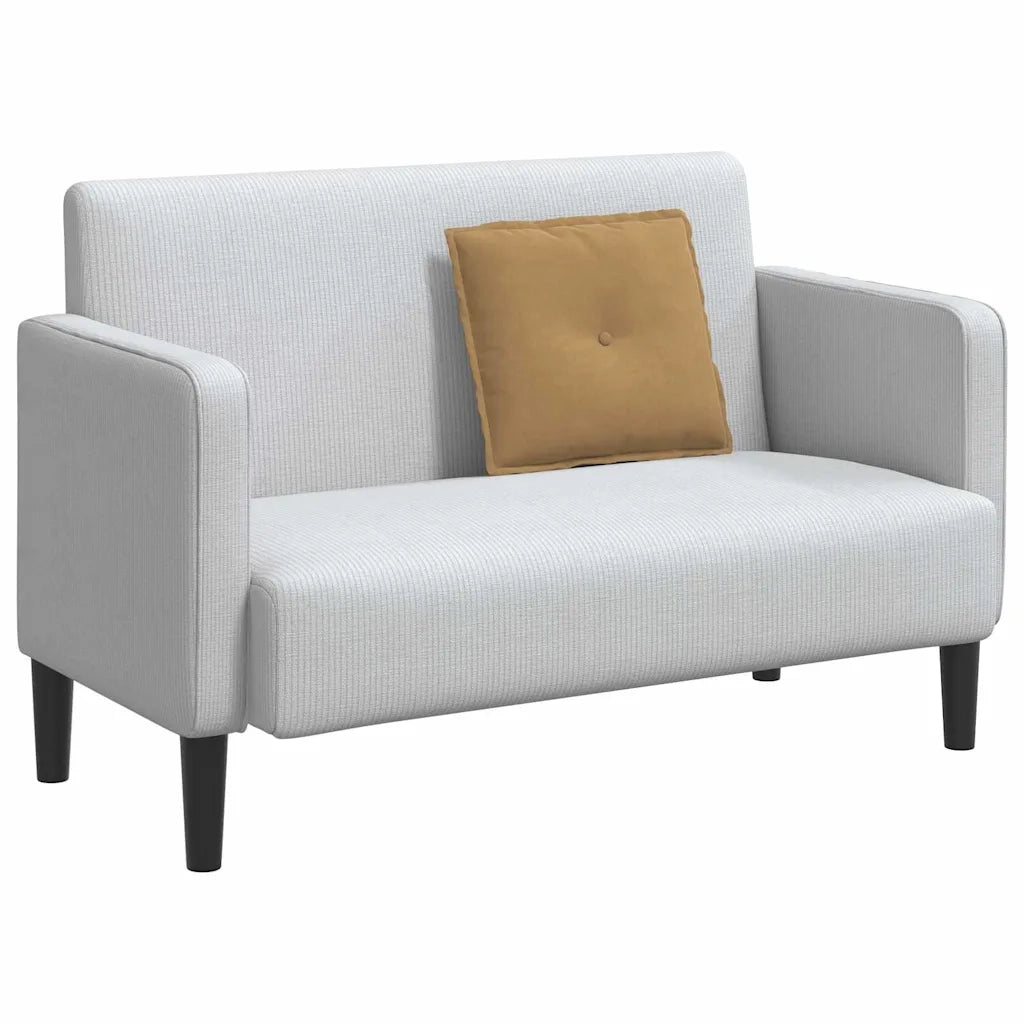 Cuscino per Schiena | Cuscino dorsale Marrone 50 x 45 cm Tessuto in Cords
