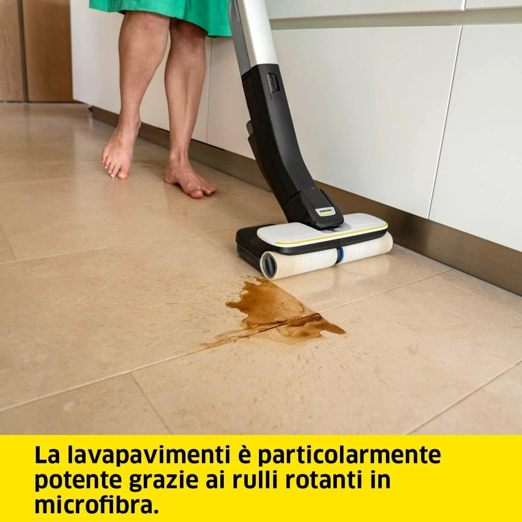 Kärcher 1.056-400.0 FC 4-4 Aspirapolvere elettrica Batteria 2 serbatoi 90 m² 30 min autonomia colore Nero Grigio