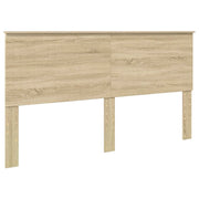 Testiera | Testata con Testiera | Testata Rovere Sonoma 180 cm Legno multistrato