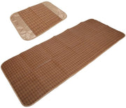 Matrimoniale Slaapmat Opvouwbaar - Bamboe/Polyester - Antiscivolo - Respirante - Adattabile per Bambini e Anziani - Materiale Sostenibile - Matrimoniale Matita di Supporto