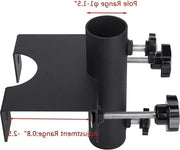 Sostegno Paraplu per Balcone - Supporto Paraplu per Giardino - Alloggiamento a Viti 20 mm-63 mm - Diametro Paraplu 23 mm-38 mm