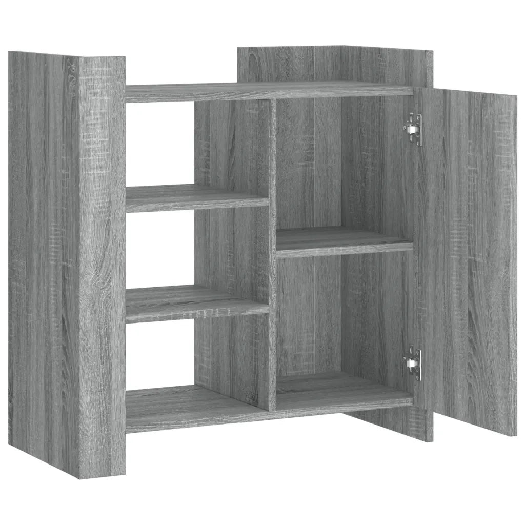 Credenza Grigio Sonoma 73,5x35x75 cm in Legno Multistrato 848407
