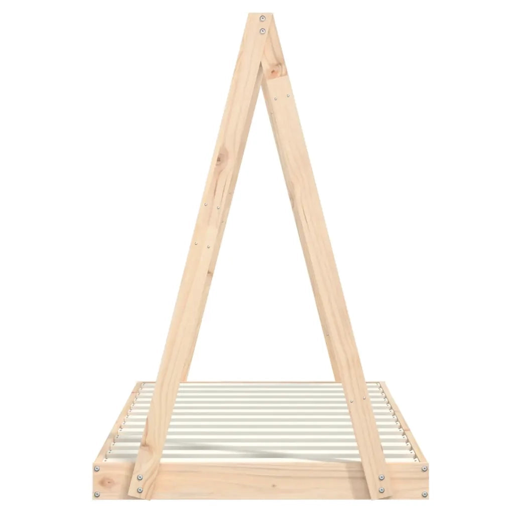 Giroletto per Bambini 80x160 cm in Legno Massello di Pino 834528