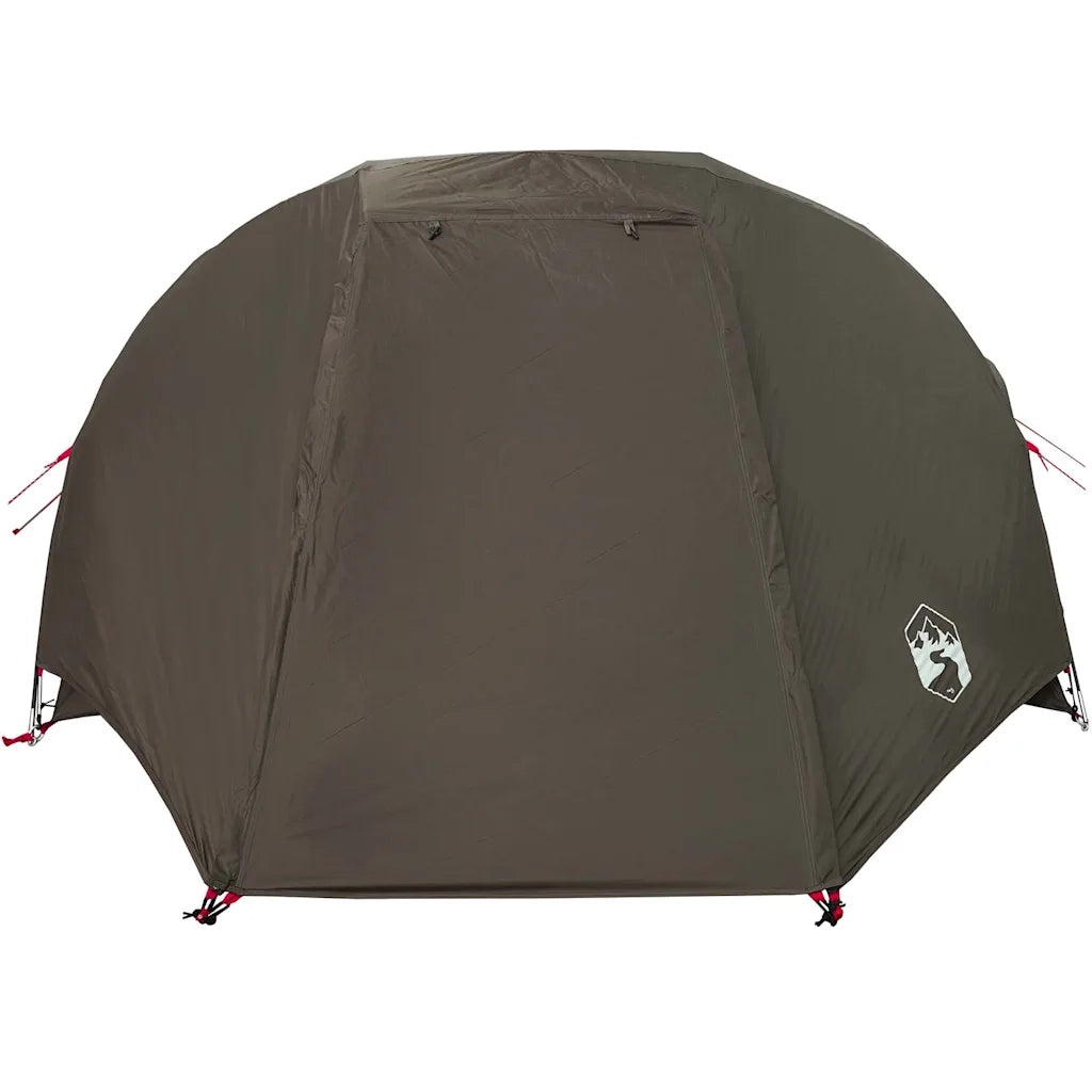 Tenda da Pesca per 5 Persone-Tenda da campeggio Marrone Impermeabile 958134