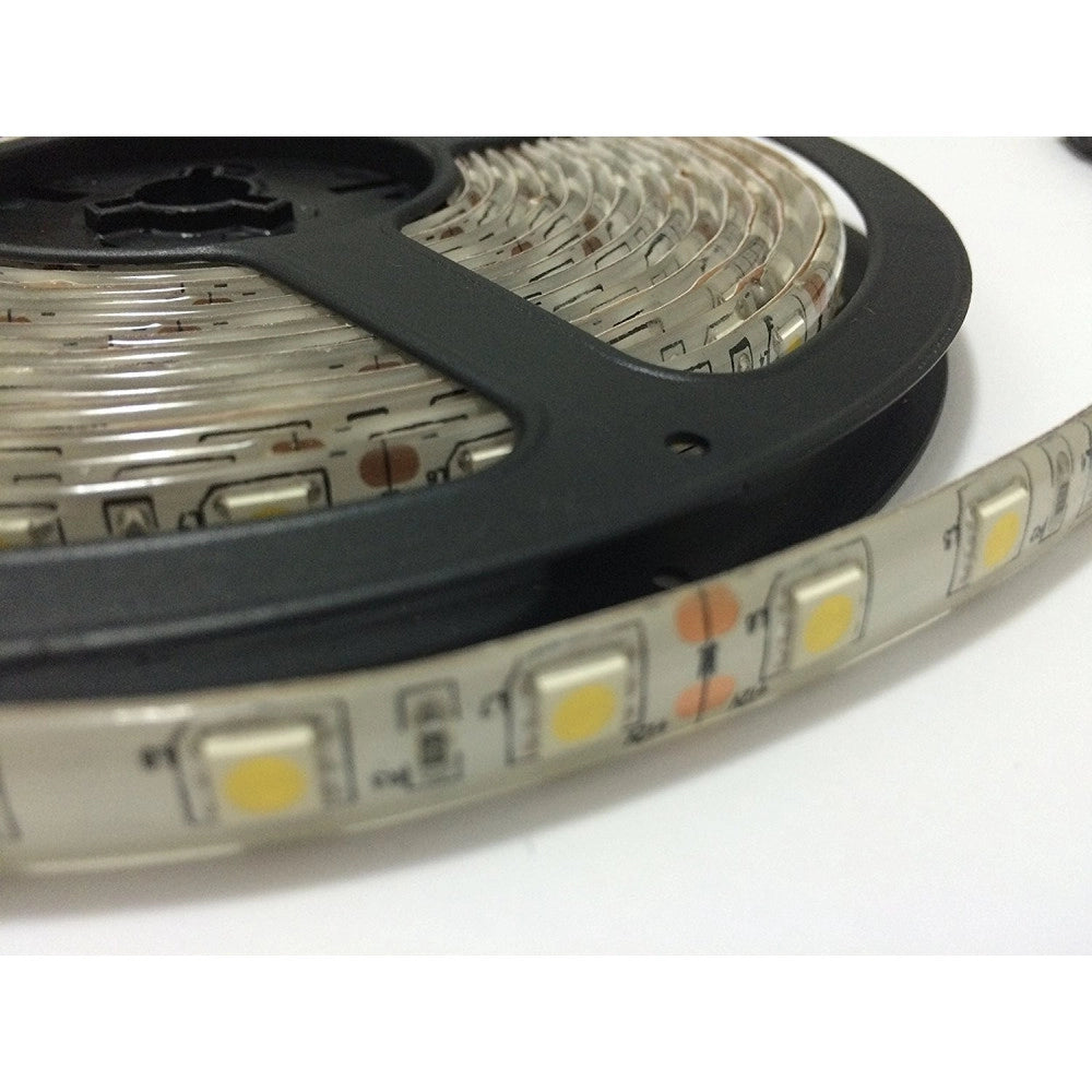 Trade Shop - Striscia Led Smd 5050 5mt 300 Led Wisdom 5760 Lumen 14,4w/mt 72w Ip65 -