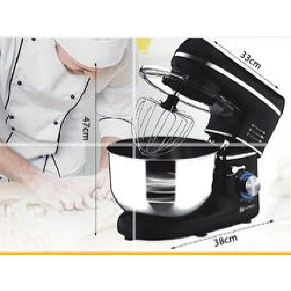Trade Shop - Impastatrice Robot Da Cucina Con Accessori 1400 Watt Mixer Tx-8246 Con Ciotola -