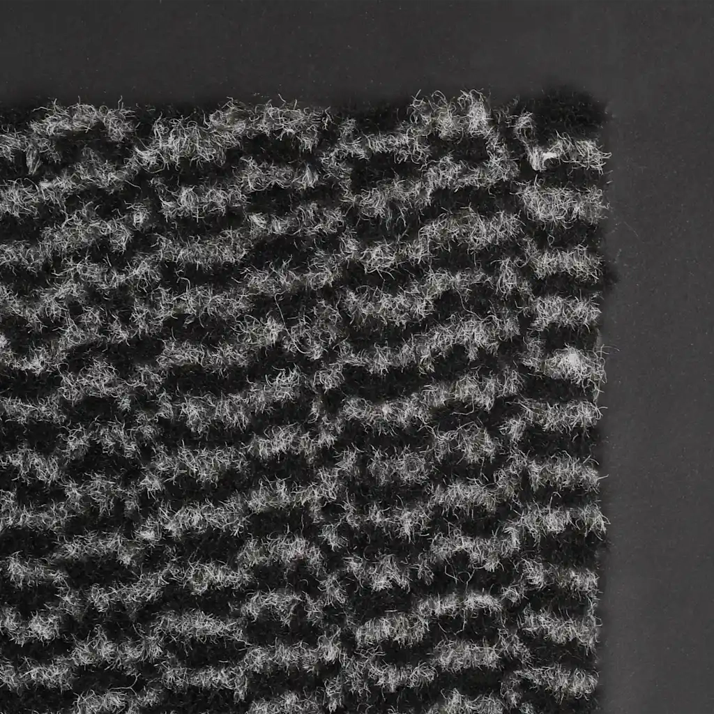 Zerbino | Tappeti Antipolvere 2 pz Trapuntati 80x120 cm Antracite