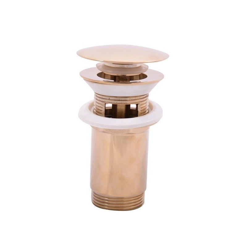 Miscelatore bidet COLORADO in ottone dorato con sifone