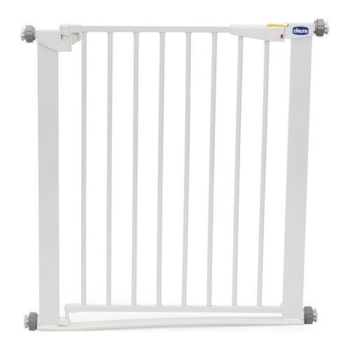Chicco Cancelletto di Sicurezza Safety Gate Doppia Apertura Chiusura Automatica 74-81 cm colore Bianco