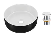 Set lavabo con tappo click-clack Lavabi da appoggio 36 x 1401 x 36 cm