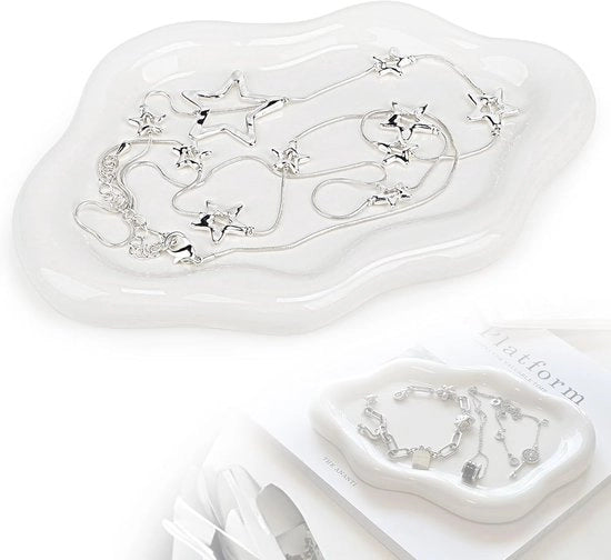 Piatto di servizio decorativo - piatto da tavola per la vanità - disegno creativo