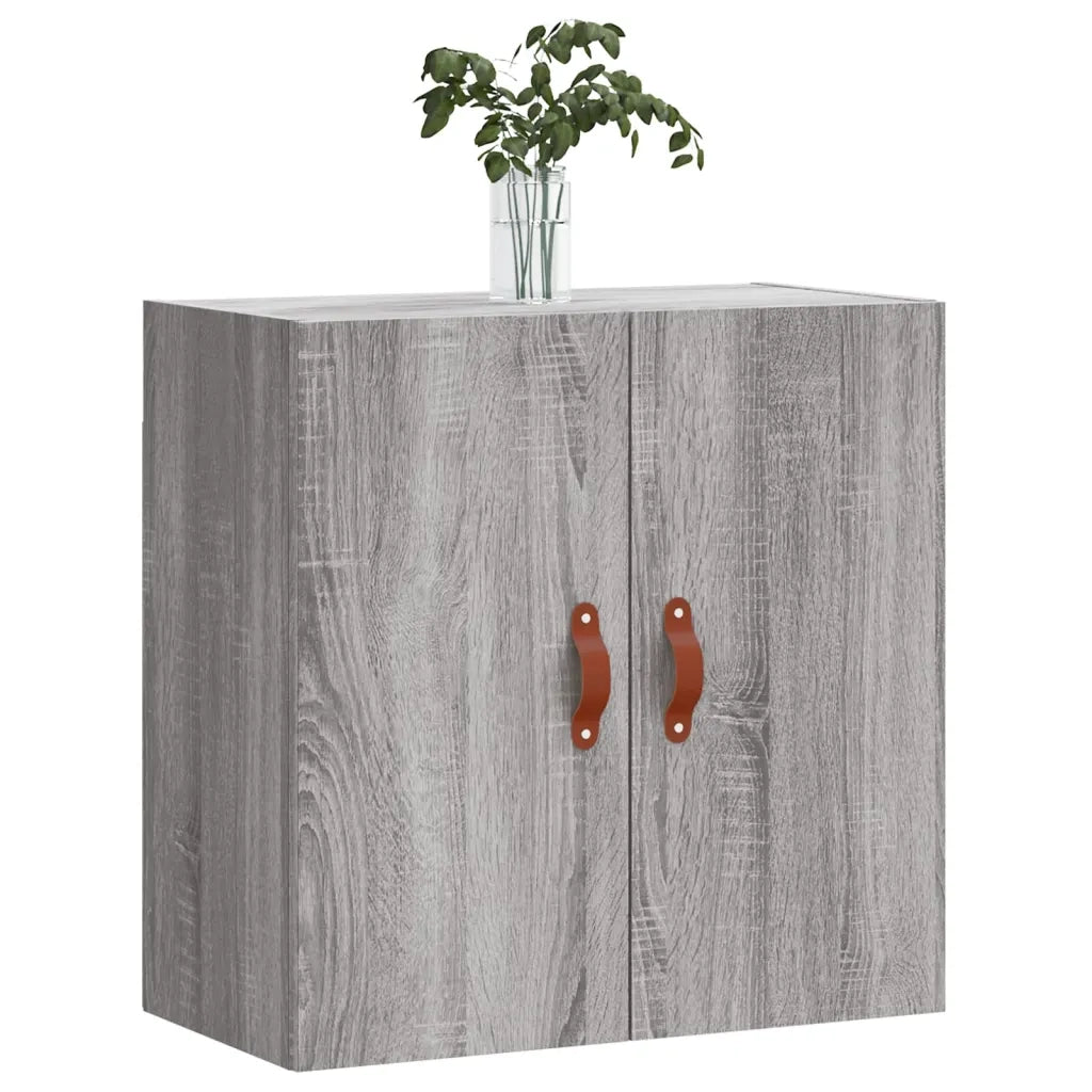 Armadietto a Muro | Mobile Pensile Grigio Sonoma 60x31x60 cm in Legno Multistrato