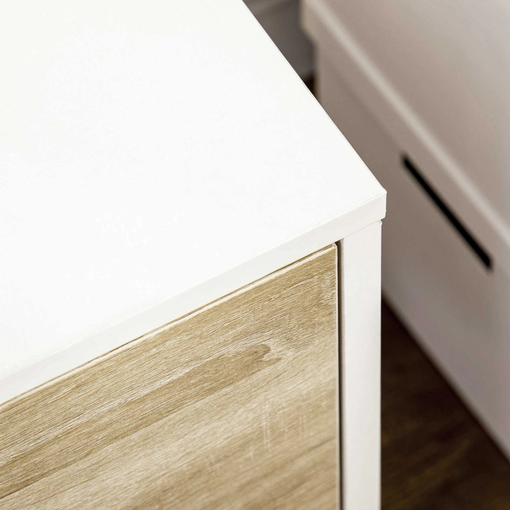 Mobile TV con credenza ¨C zephmum ¨C legno rovere 110x40x50 cm