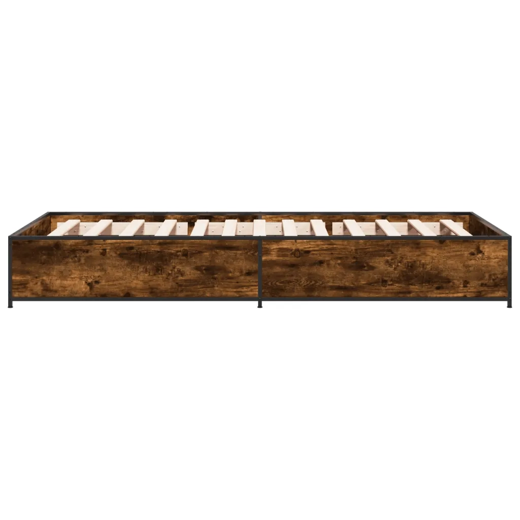 Giroletto Rovere Fumo 100x200 cm in Legno Multistrato e Metallo