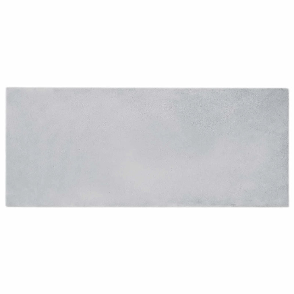 Tappeto antiscivolo in sintetica di coniglio OLITE Grigio 42021677
