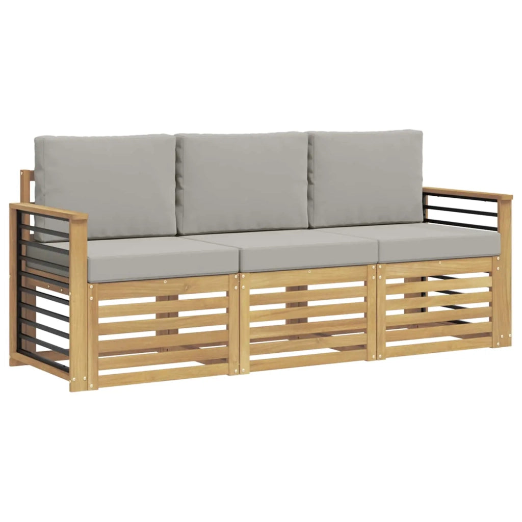 Set divani Legno di Acacia Massello 3391326