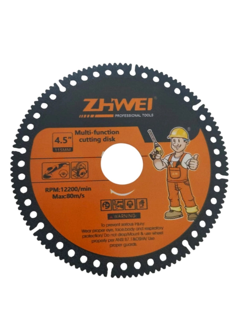 Disco diamantato Piastrelle Gres Marmo Mattoni 115 mm 12200 Rpm Max 80m/s 07631