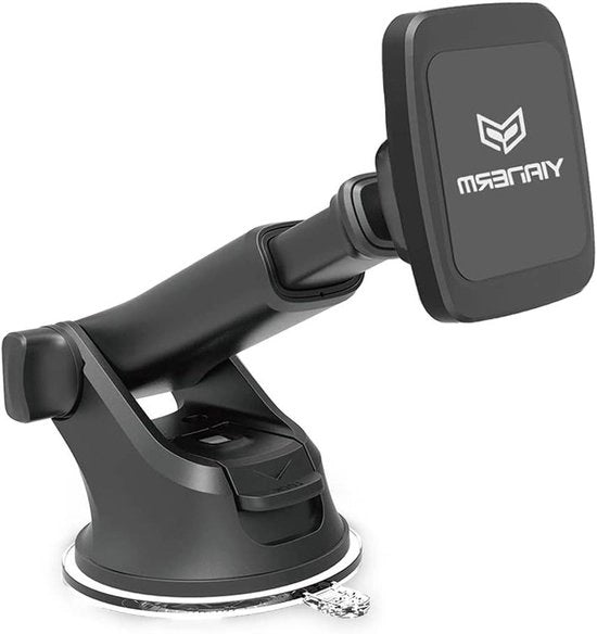 Oggetto di Adesione Magnetica Universale per Smartphone con Braccio Telescopico - Cucchiaino di Adesione per Paraurti o Parabrezza - Adesione Magnetica Forte - Compatibile con iPhone, Samsung, Huawei.