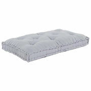 Cuscino per sedie | Cuscino per Divano Pallet Grigio 120 x 80 x 12 cm Tessuto