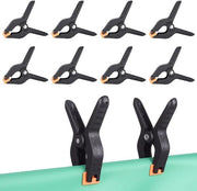 Set di 8 Grandi Viti a 10 cm - Viti per sfondi fotografici, Viti a Tensione e per lavorazione del legno per progetti DIY e studi fotografici