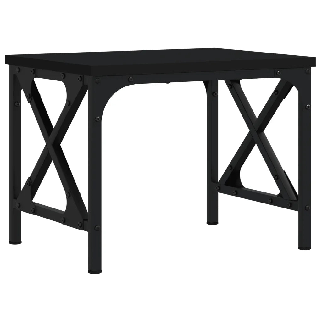 Supporto per Stampante Nero 40x30x31 cm in Legno Multistratocod mxl 128078