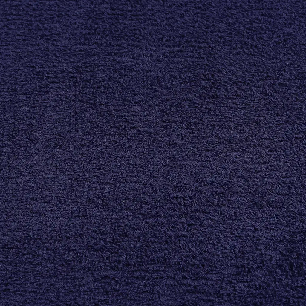 vidaXL Set Asciugamani 8 pz Blu Navy 360 gsm 100% Cotone