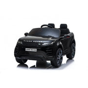 Macchina Elettrica per Bambini Licenza Land Rover Evoque 12V con Telecomando Nero